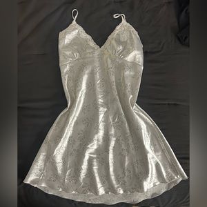 Lace Satin Minidress with Bustier detail🎀